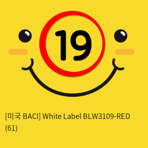 [미국 BACI] White Label BLW3109-RED (61)
