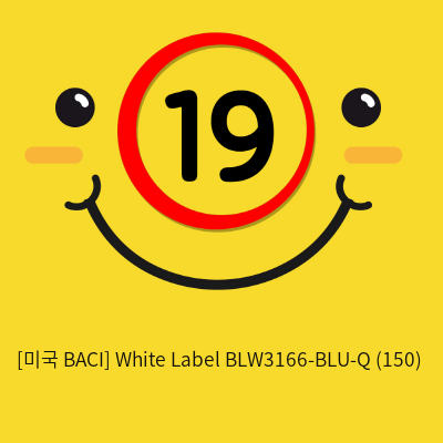 [미국 BACI] White Label BLW3166-BLU-Q (150)