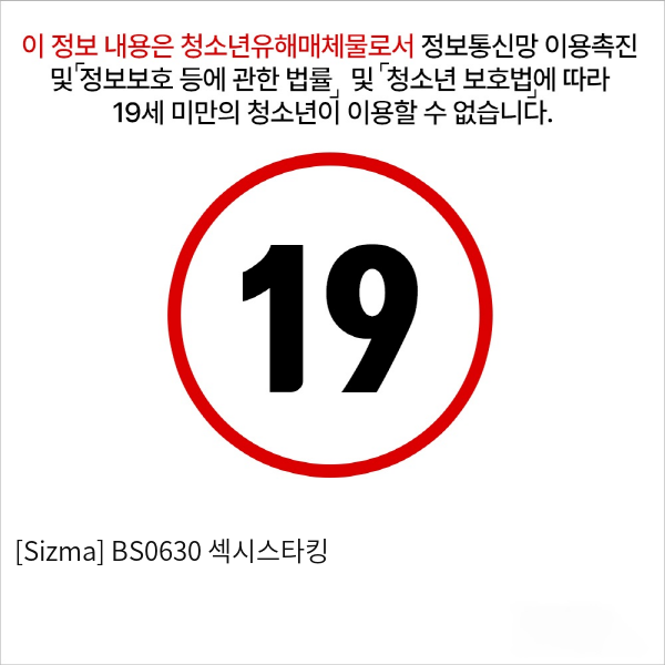 [Sizma] BS0630 섹시스타킹